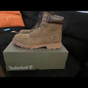 Deadstock Olive Timberland Boots